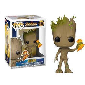 Figurka Funko Pop Funko POP Marvel: Infinity War S2- Groot w/ Stormbreaker