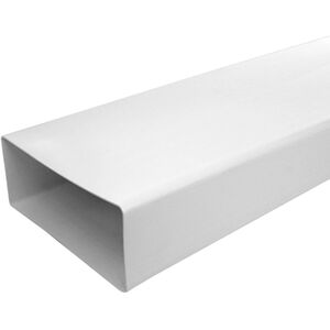 Duct K29-0.5, 220 x 90 mm, 0.5 m