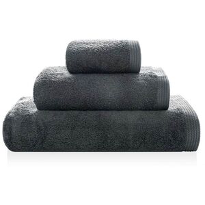 Bath towel NEW PLUS STORM, dark grey, 70 x 140 cm, 100% cotton