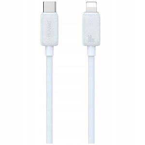 Kabel USAMS KY Series US-SJ692 30W USB-C do Lightning 1m biały