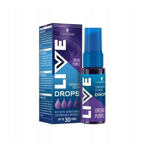 SCHWARZKOPF_Live Drops zmywalna farba do włosów Orchid Purple 30ml