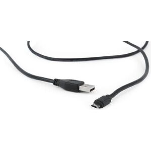 Kabel USB Gembird USB-A - 2 m Czarny (CCB-USB2-AMmDM-6)