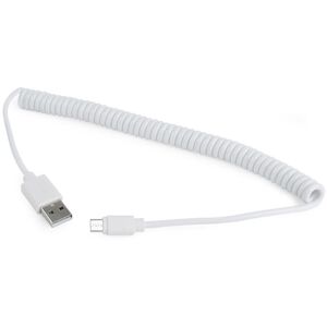Kabel USB Gembird USB-A - microUSB 1.8 m Biały (CC-mUSB2C-AMBM-6-W)