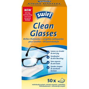 Swirl Swirl Clean Glasses  50 gab. - Vienreizejas salvetes brillu tirisanai