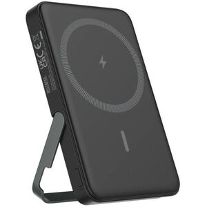 Εξωτερική μπαταρία 5000 mAh DELTACO, με βάση, ασύρματη, PD 20 W, μαγνήτης, μαύρη / PB-Q1007 / 1903254