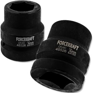 Καρυδάκι κρούσης Forcekraft 26mm 1" (6-γωνιακό)