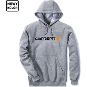 Carhartt Bluza Carhartt Signature Logo Midweight Grey