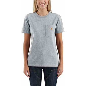 Carhartt Koszulka Carhartt WK87 Workwear Pocket S/S Grey