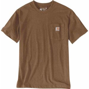 Carhartt Koszulka Carhartt Heavyweight Pocket Oiled Walnut