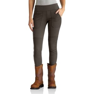 Carhartt Legginsy Carhartt Force Utility Legging Coffee