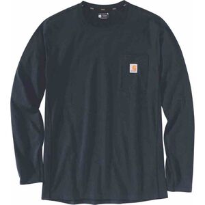 Carhartt Koszulka Carhartt Force Relaxed Fit L/S Navy