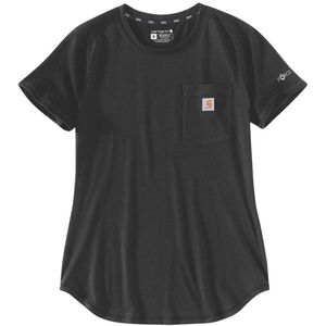 Carhartt Koszulka Carhartt Force Midweight Pocket Black