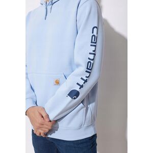Bluza Carhartt Mid Signature Sleeve Logo Fog Blue