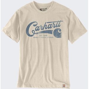 Koszulka Carhartt Light Script Graphic Oat Milk