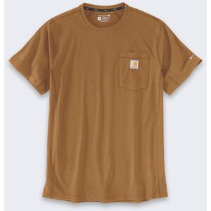 Koszulka Carhartt Force Mid Pocket Brown