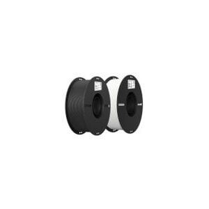 Filament Ender-PLA, 2kg (2x1kg), 1.75mm, black-white (3301010337)