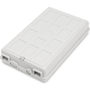 Digitus LWL-Distri-Box, 6x Spleiß für 8x SC Simplex oder 8x LC Duplex