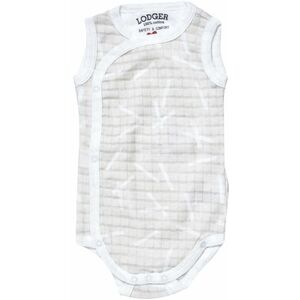 Φορμάκι Lodger Romper Sprinkle βαμβακερό αμάνικο κορμάκι Ivory 62 cm RF 069_62