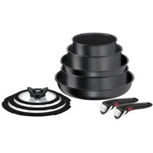 Tefal Ingenio Daily Chef 10 αντικείμενα - Σετ κατσαρόλες και τηγάνια + λαβή