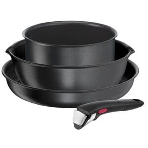Tefal Ingenio Daily Chef 4 αντικείμενα - Σετ κατσαρόλες και τηγάνια + λαβή