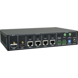 VivoLink HDBT splitter 1x4 with loop