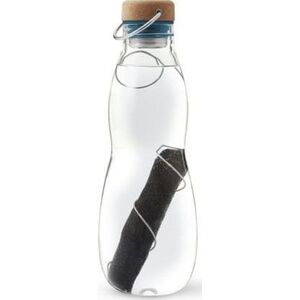 Black & Blum Butelka na wodę EAU GOOD w pokrowcu, morska / BLACK+BLUM