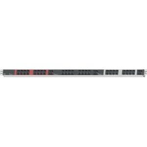 Bachmann BACHMANN IT PDU ALU 1U 24x C13 3x C19 CEE 3x16A rood