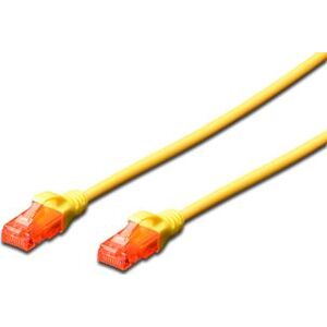 Digitus Patchcord UTP, CAT 6, 10m, żółty (DK-1617-100/Y)