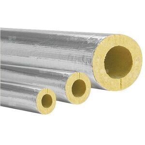 Μόνωση K-FLEX® K-ROCK ALU από ορυκτοβάμβακα με επένδυση 50 x 60 mm ράβδος 1m 50060LR1080BARP
