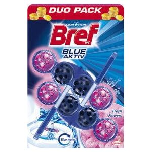 Bref Środek do czyszczenia WC „BREF Blue Aktiv Fresh Flowers” ​​2x50g
