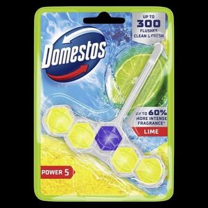 Domestos kostka toaletowa power 5 lime 1 x 50 g 50g