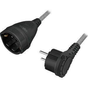 Kabel USB LogiLink Cable Logilink Power Cord CEE 7/7 to CEE 7/3 3m