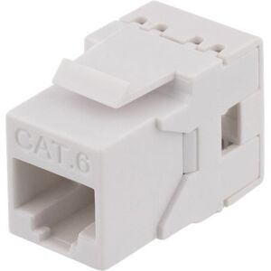 Deltaco Deltaco MD-118, Flat, White, RJ-45, RJ-45, Female, Female