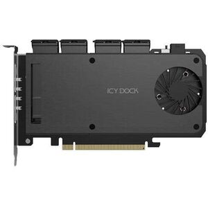 Προσαρμογέας IcyDock 4 x M.2 NVMe SSD Κάρτα Προσαρμογέα Κινητής Συσκευής