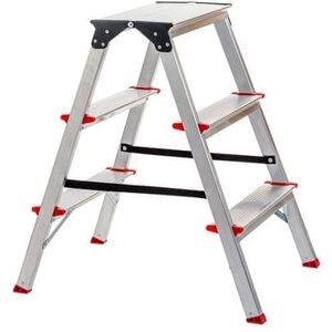 FOLDING STEP LADDER 3-STEPS ALUM