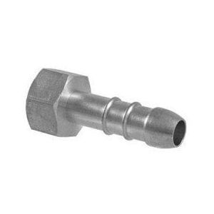 FEMALE HOSE NIPPLE LPG 1/2IN X10 NICKEL
