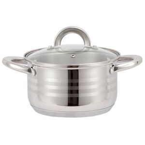 CASSEROLE WITH LID2.5L 18X10.5 DOMOLETTI