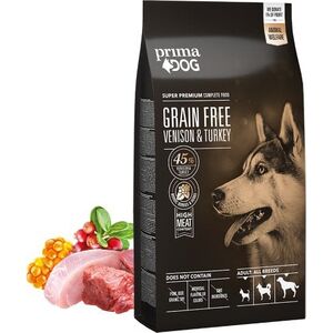 PRIMADOG VENISON-TURKEY GRAIN-FREE 10 KG