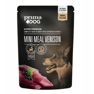 DOG FOOD MINI MEAL VENISON 85G