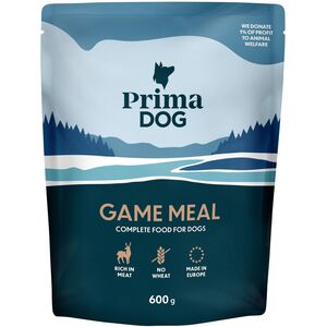 PRIMADOG GAME MEAL 600G