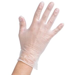 VINYL GLOVES POWDER FREE XL 100PS
