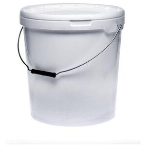 BUCKET PLASTIC FOOD WITH COVER 20 L
