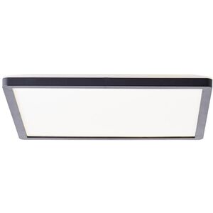 Φωτιστικό οροφής LED BRILLIANT MILTON, 18 W, 4000 K, 2400 lm, μαύρο, 30 x 30 x 2.6cm