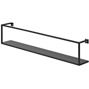 ΡΑΦΙ+ ΕΝΥΔΡΕΙΟ 600X80X120 MM ΜΑΥΡΟ