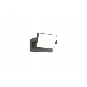 LED εξωτερικό φωτιστικό τοίχου TRIO KANSAS 10W 3000K 1000lm 10x20x15cm με αισθητήρα κίνησης