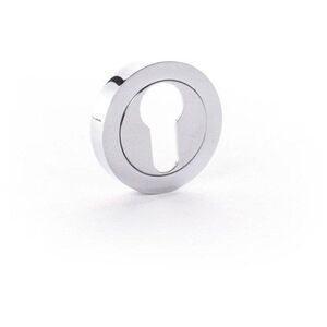 KEY ESCUTCHEON A01 CYLYNDER CHROM