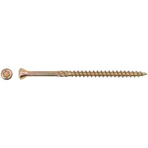 TERRACE SCREW T20 4.2X75 YELL ZN (200)