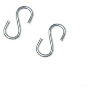 STAINLESS STEEL S-SHAPED HOOK 5 MM 2D