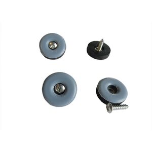 FURNITURE PADS WITH SCREWS D30, 8 PTFE