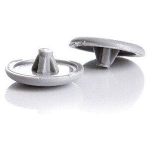 WOOD SCREW LID DM/D24 GRAY 12MM (100) HH